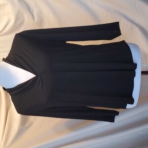 Preston & York V-Neck w/Back Gather SZ LG